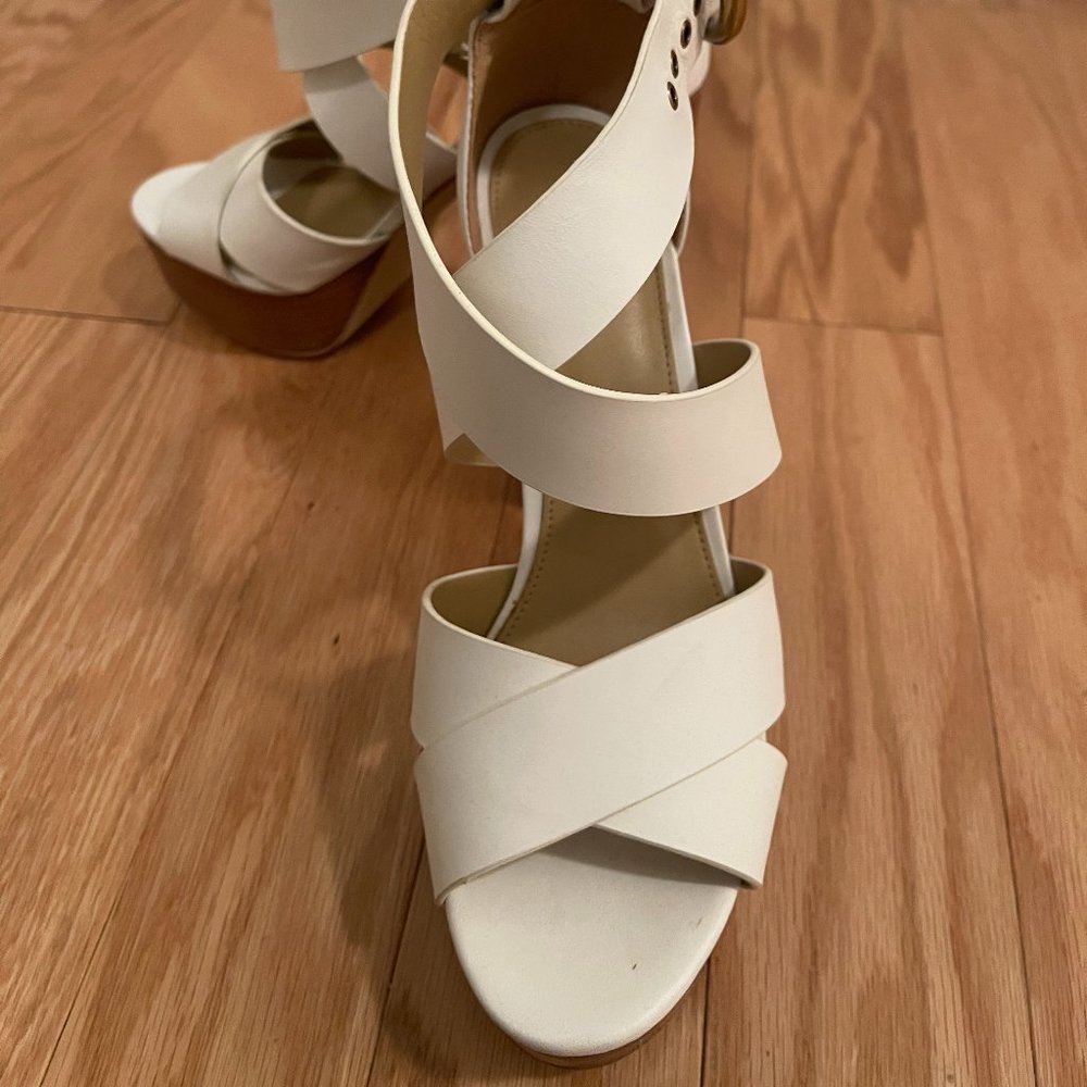 white sandals - Picture 3 of 4
